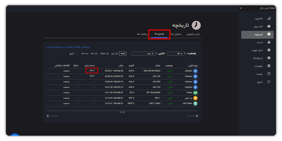 ارز استیک شده+ پاداش استیکینگ