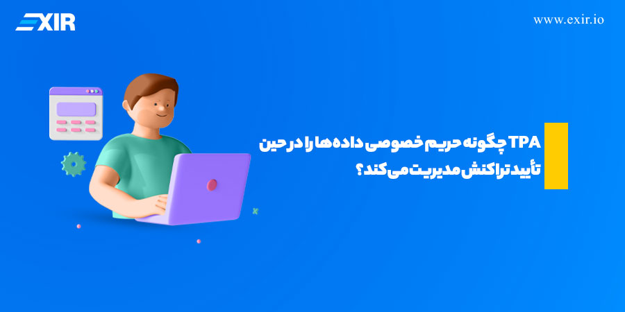 TPA چگونه حریم خصوصی داده‌ها را در حین تأیید تراکنش مدیریت می‌کند؟